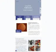 Kleine Seitenvorschau von galerie-kroeger.de