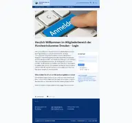 Kleine Seitenvorschau von hwk-dresden.odav.de