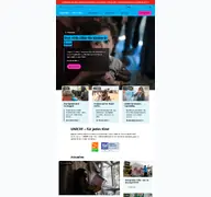 Kleine Seitenvorschau von unicef.de