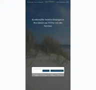 Kleine Seitenvorschau von dat-ferienhus-norddeich.de