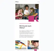 Kleine Seitenvorschau von kunstgymnasium-rlp.de
