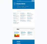 Kleine Seitenvorschau von zh.ch