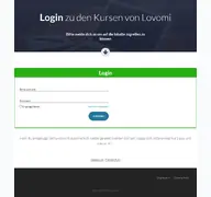 Kleine Seitenvorschau von kurs.lovomi.de