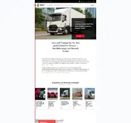 Kleine Seitenvorschau von renault-trucks.de