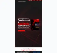 Kleine Seitenvorschau von pangolin.de