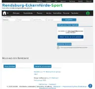 Kleine Seitenvorschau von rendsburg-sport.de