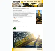 Kleine Seitenvorschau von rensing-erdbau.de