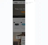 Kleine Seitenvorschau von calways.de
