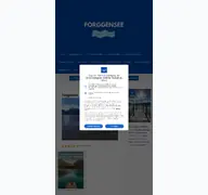 Kleine Seitenvorschau von forggensee-fuessen.de