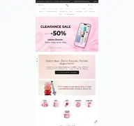 Kleine Seitenvorschau von nomakeupbeauty.de
