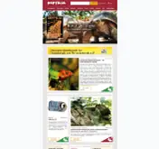 Kleine Seitenvorschau von reptilia.de