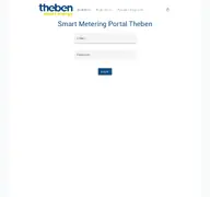 Kleine Seitenvorschau von portal.smart-metering-theben.de