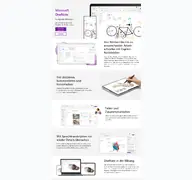 Kleine Seitenvorschau von onenote.net
