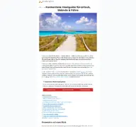 Kleine Seitenvorschau von formentera-island.de