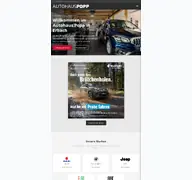 Kleine Seitenvorschau von autohauspopp.de