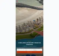 Kleine Seitenvorschau von coralbeachsharjah.resorthotel.de