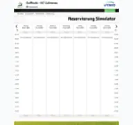 Kleine Seitenvorschau von reservierung.golfbude.de