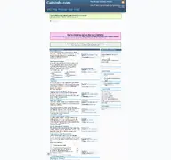 Kleine Seitenvorschau von cathinfo.com