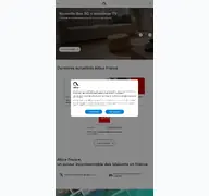 Kleine Seitenvorschau von sfr.com