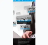 Kleine Seitenvorschau von reservierungsmanager.de