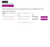 Kleine Seitenvorschau von reservierung.ub.uni-kiel.de