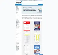 Kleine Seitenvorschau von formularbox.de