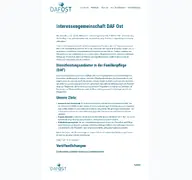 Kleine Seitenvorschau von daf-ost.ch