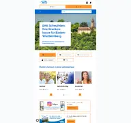 Kleine Seitenvorschau von bkk-scheufelen.de