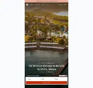 Kleine Seitenvorschau von ozincekumbeach.resorthotel.de