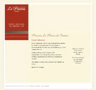 Kleine Seitenvorschau von lapiazza-pizzeria.de