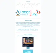 Kleine Seitenvorschau von forschjung.de