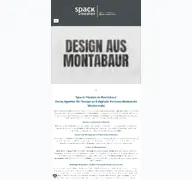 Kleine Seitenvorschau von spack-medien.de