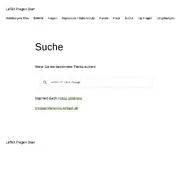 Kleine Seitenvorschau von latex-fragen.de