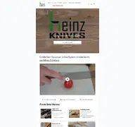 Kleine Seitenvorschau von heinzknives.de