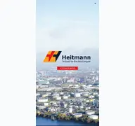 Kleine Seitenvorschau von heitmann.de