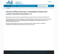 Kleine Seitenvorschau von adl.nrw.de