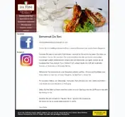 Kleine Seitenvorschau von trattoria-datoni.de