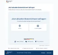 Kleine Seitenvorschau von bodenrichtwerte-2026.de