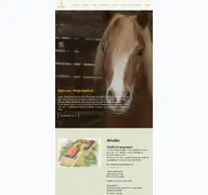 Kleine Seitenvorschau von ponylina.de