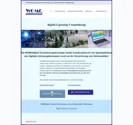 Kleine Seitenvorschau von womodigital.de