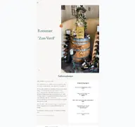 Kleine Seitenvorschau von restaurant-zum-ventil.de