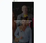 Kleine Seitenvorschau von godesberger-privatschule.de