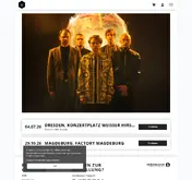 Kleine Seitenvorschau von woods-of-birnam.tickettoaster.de