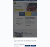 Kleine Seitenvorschau von dat.de