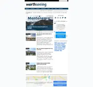 Kleine Seitenvorschau von worthseeing.de