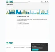 Kleine Seitenvorschau von mein.bme.de