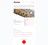Kleine Seitenvorschau von wroclaw.de