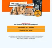 Kleine Seitenvorschau von retouren-ueberraschungspaket.deingoldesel.de