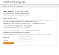 Kleine Seitenvorschau von retoure.tafel-ambiente.de