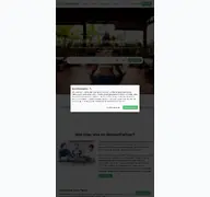 Kleine Seitenvorschau von retreatpartner.de